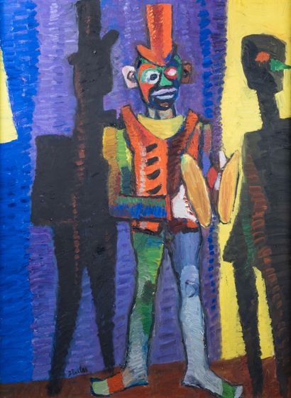 Isaac PAILES (1895-1978)
Clown with hat....