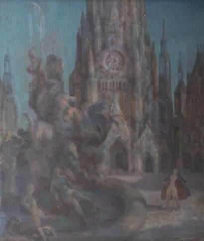Wladimir SZABO (1905-1991) 
Buda Cathedral...