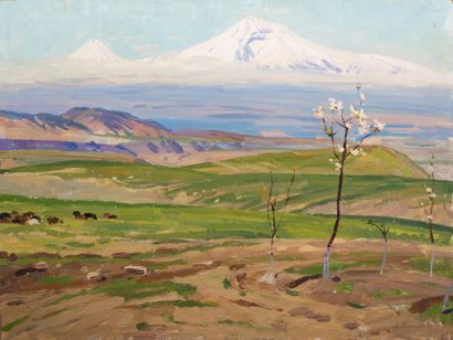 Albert PAPIKIAN (1926-1997) - Armenian school
Mount...