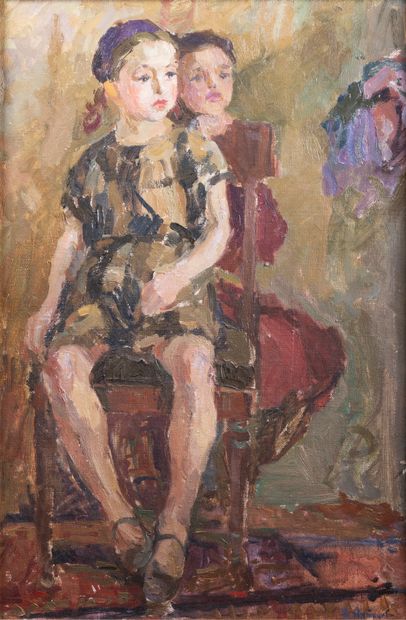 Eugenia ANTIPOVA (1917-2009)
The Two Sisters,...