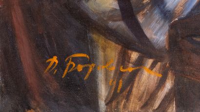 Illegible signature
Rabbi with talit invoking...