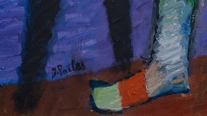 Isaac PAILES (1895-1978)
Clown with hat....