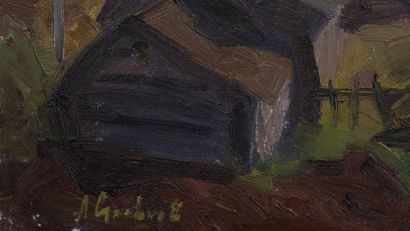 A.P. SUROVCEV (XX)
Sunset over the village....