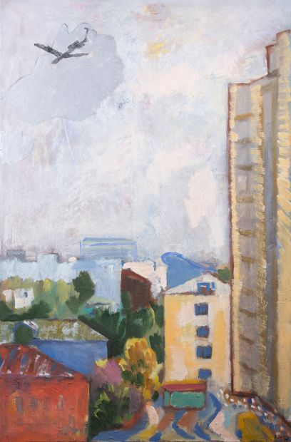 Andrey DUKOV
View of Moscow, 1990. Oil on...