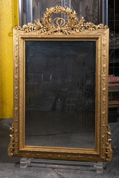 Miroir de style Louis XVI d'époque Napoléon...