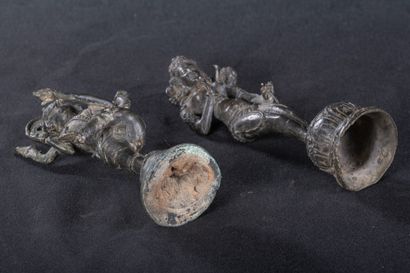 Inde
Statuettes de bronze de Shiva et Tara...