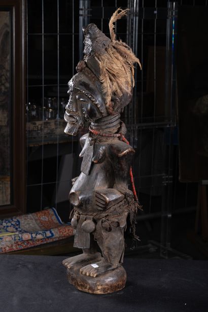 Ethnie Songye, Congo - Fétiche figure de...