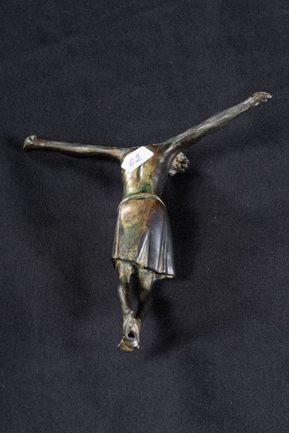 Christ en bronze - Travail ancien
