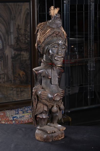 Ethnie Songye, Congo - Fétiche figure de...