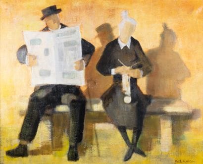 Paul Georges Klein (1909-1994)
Le soir de...