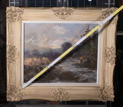 J.Demarteau
Paysage sylvestre. Huile sur...