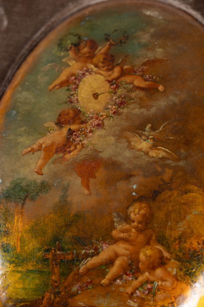 Emaux de Limoges- Entourage d'Ernest Blancher...