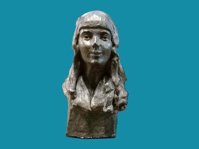 Claire DELSAUX (1893-1976)
Buste de jeune...