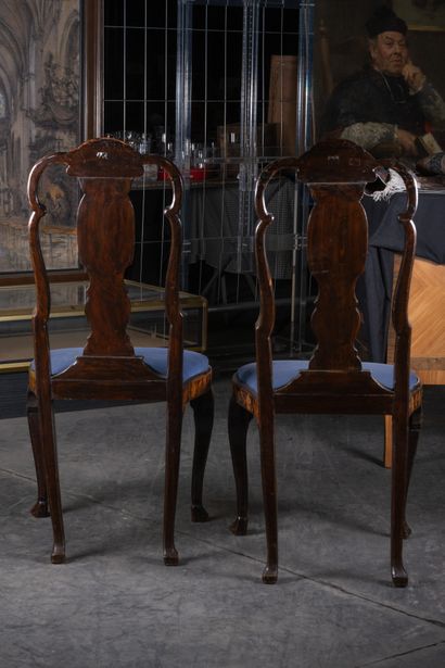 Hollande XVIIIe / XIXe
Paire de chaises à...