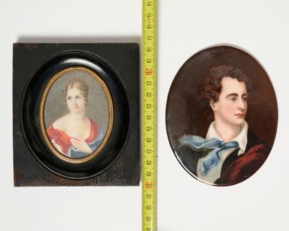 Miniatures
One made of porcelain and one...