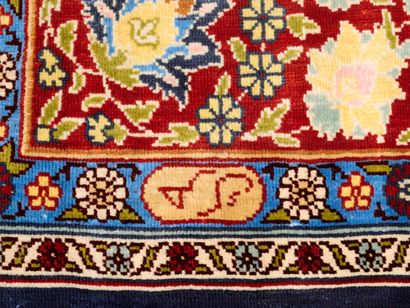 Kashan (Iran) or Hereke (Turkey) - Carpet...