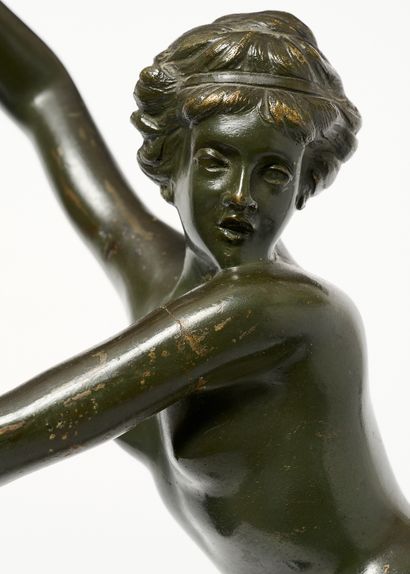 Unsigned
The Nude Skater. Not on display...