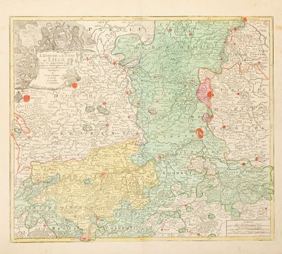 Cartes Diocèse de Liège 
3 cartes de la province...