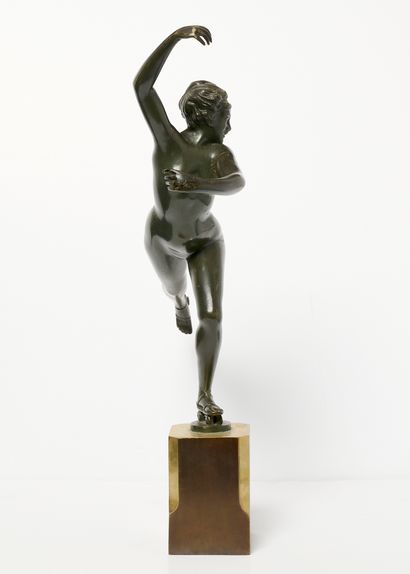 Unsigned
The Nude Skater. Not on display...