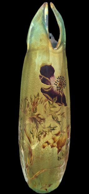 Emile GALLE (1846-1904)
Grand vase fuselé...