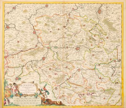 Johannes BLAEU (1650-1712)
Cartes Hainaut...