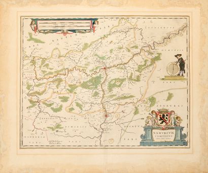 Johannes BLAEU (1650-1712)
Carte de Namur....