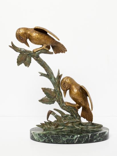 Bronze de Vienne
Oiseaux. Bronze. Non visible...