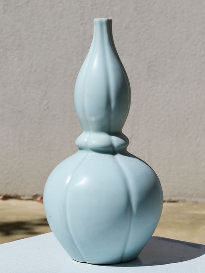 Chine - Marque Daoguang - 道光帝 
Vase coloquinte...