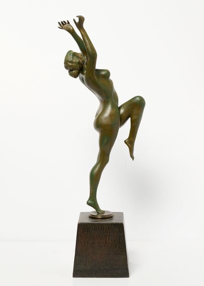 Henri CALOT (1857–1935)
Nude Dancer. Bronze....