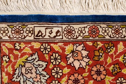 Kashan (Iran) or Hereke (Turkey) - Carpet...