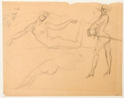 Albert CIAMBERLANI (1864-1956) 
Studies of...