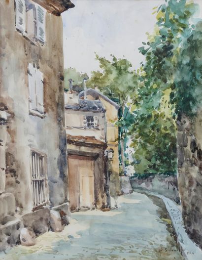 Henri-Alexis SCHAEFFER (1900-1975)
View of...