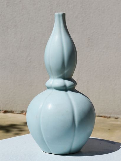 Chine - Marque Daoguang - 道光帝 
Vase coloquinte...