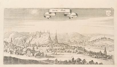 Matthäus Merian l'Ancien - VILLE DE HUY -...