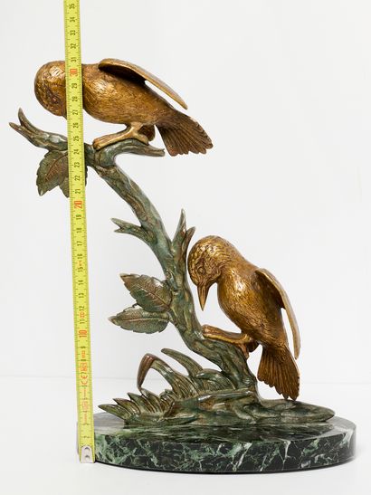 Bronze de Vienne
Oiseaux. Bronze. Non visible...