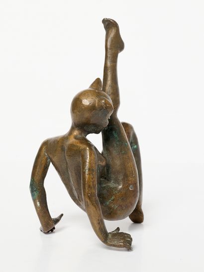 Bronze érotique
La femme chatte. Non visible...