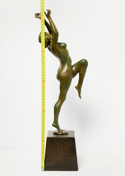 Henri CALOT (1857–1935)
Nude Dancer. Bronze....