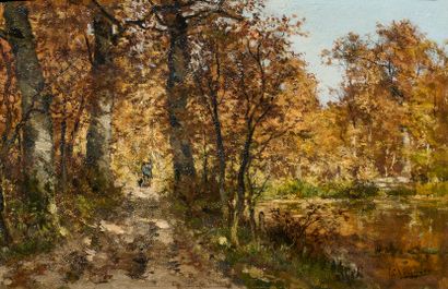Isidore VERHEYDEN (1846-1905)
Chasseur et...