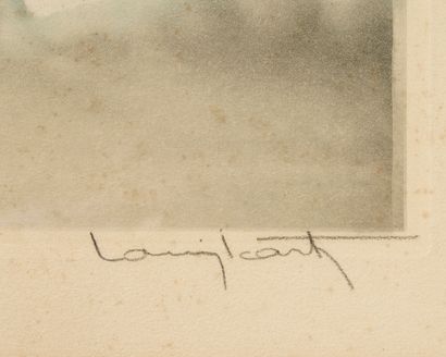 Louis ICART (1888–1950) 
Lithograph. Not...