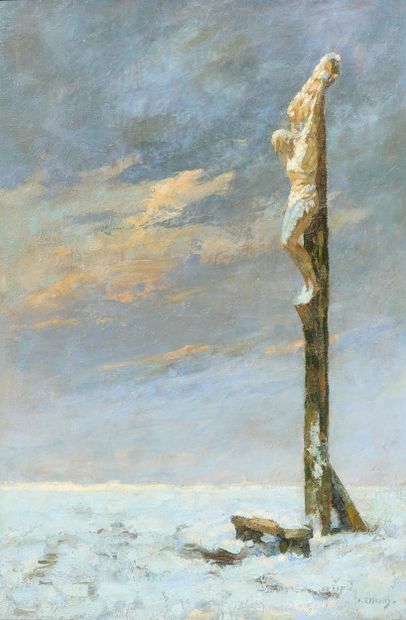 Félix EYSKENS (1882-1968)
Calvaire sous la...