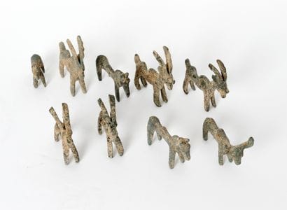 Probably Luristan Bronze - Iran, 8th c A.D.
9...