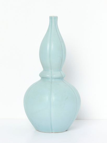 Chine - Marque Daoguang - 道光帝 
Vase coloquinte...