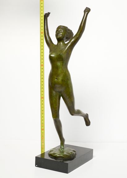 Emile BULCKE (1875–1963)
Liberty, 1933. Bronze....