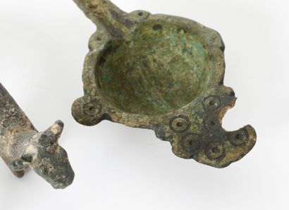 Probably Luristan Bronze - Iran, 8th c A.D.
3...