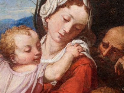 Italie XVIe siècle - Cinquecento
Sainte famille....