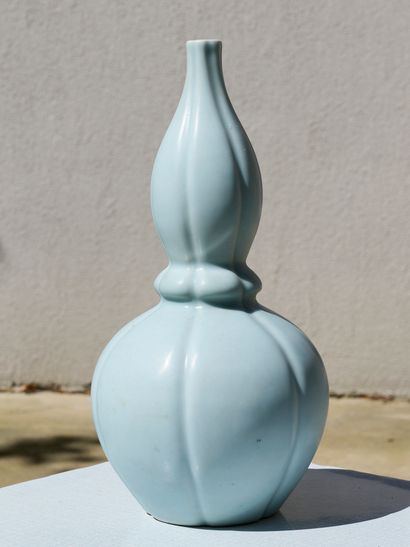 Chine - Marque Daoguang - 道光帝 
Vase coloquinte...