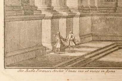Giovanni Battista PIRANESI (1720-1778)
Vestibule...