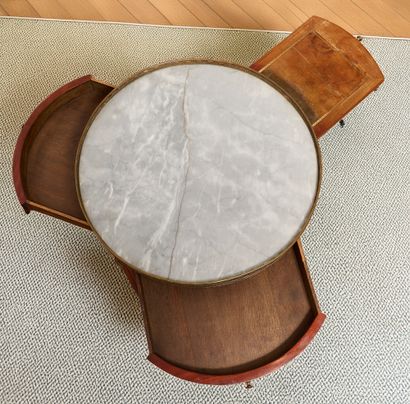 Style Louis XVI - Table Bouillote
Marbre...