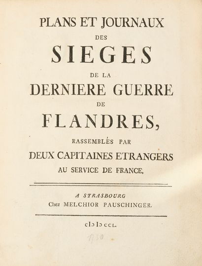 Melchior Pauschinger (ed.)
Plans et journaux...