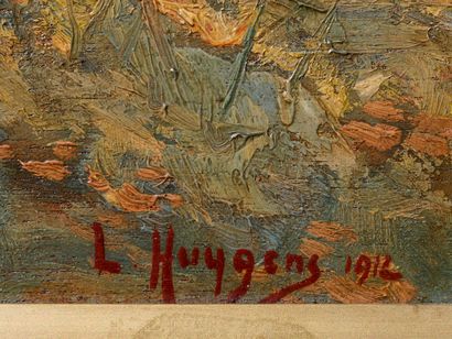 Léon HUYGENS (1876-1918/19)
View of a copse...